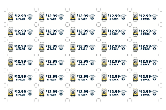 Shelf Strips - Cheetah - Lager