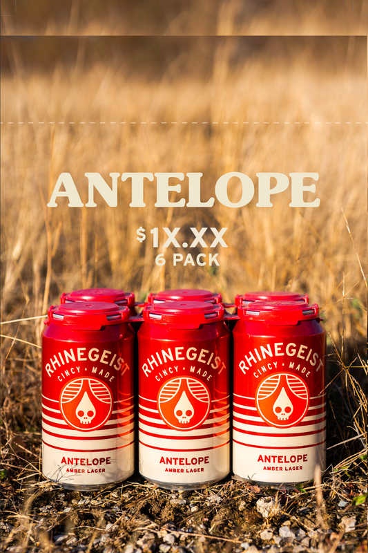 Posters - Case Card - Antelope - Amber Lager