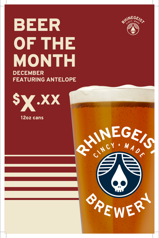 Posters - On Premise Posters Draft - Editable - Antelope - Amber Lager