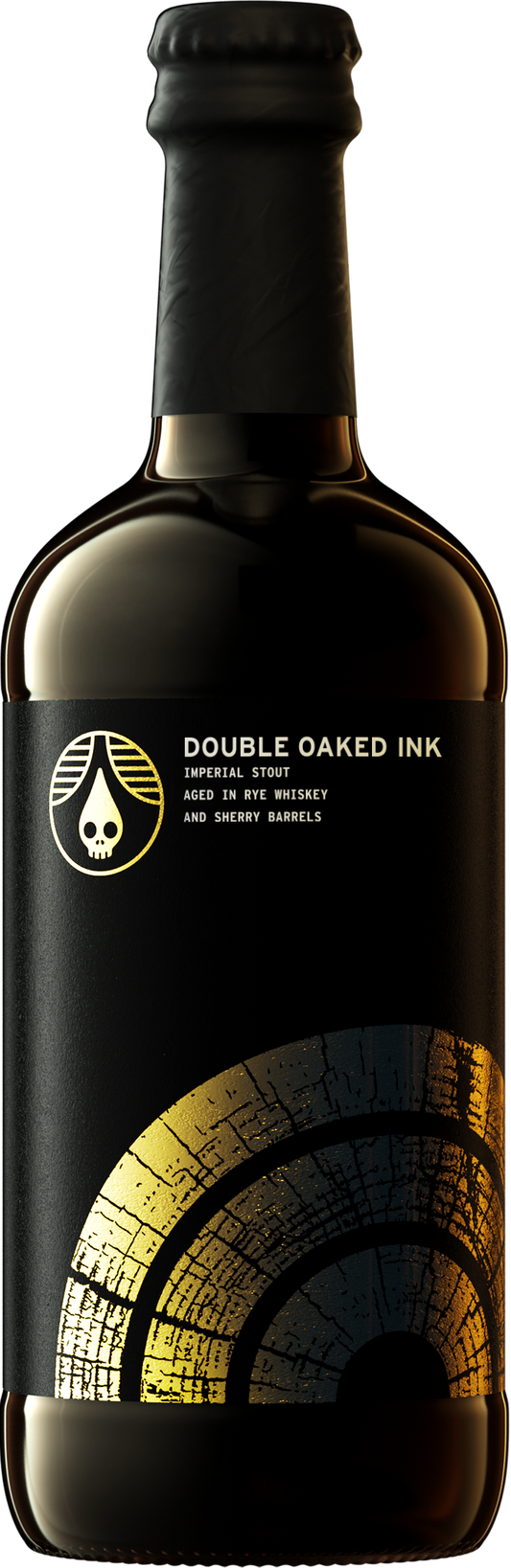 Product Images/Renders - Double Oaked Ink- Imperial Stout Aged in Rye Whiskey and Sherry Barrels
