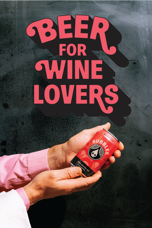 Posters - Pole Topper - Bubbles - Beer for Wine Lovers