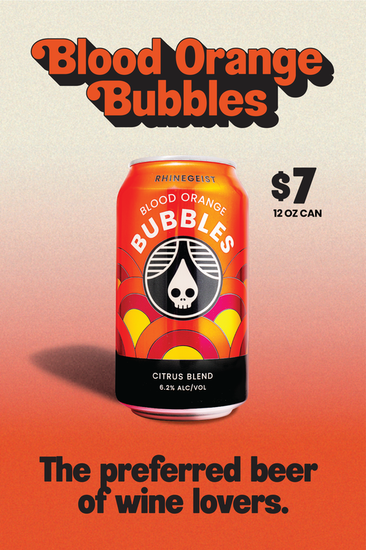 Posters - On Premise - Blood Orange Bubbles - Beer for Wine Lovers