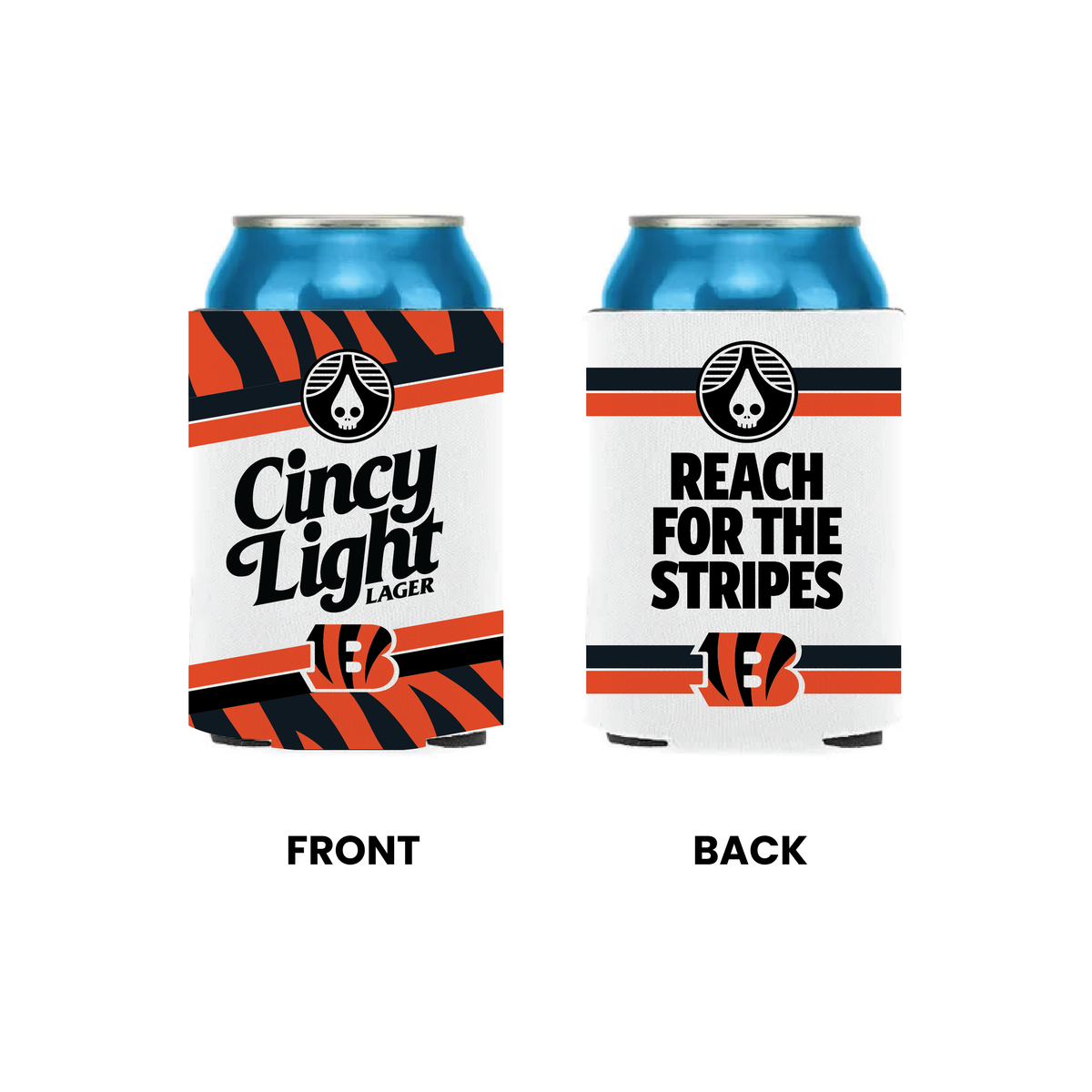 Koozie - Cincy Light Bengals 12oz