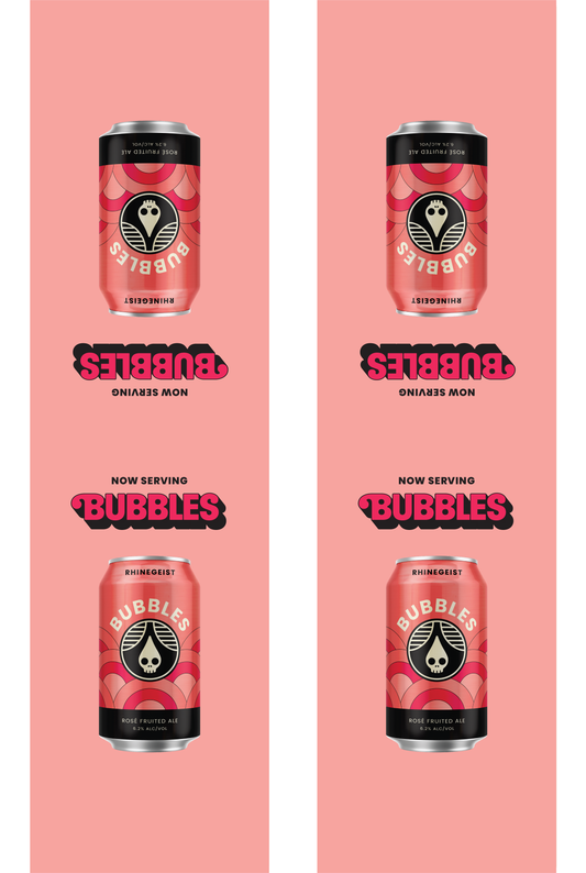 Signage - Table Tents - Bubbles