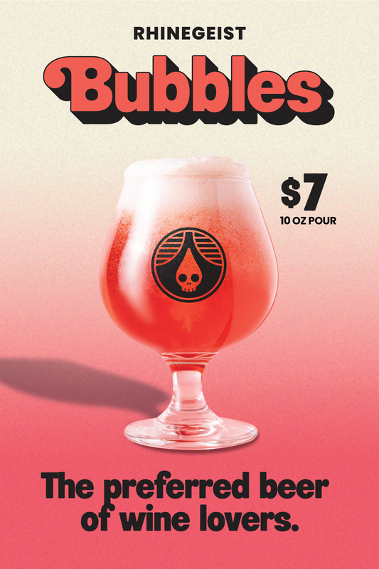 Posters - On Premise - Bubbles - Beer for Wine Lovers