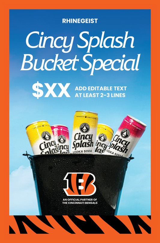Posters - Cincy Splash x Bengals - Mixed
