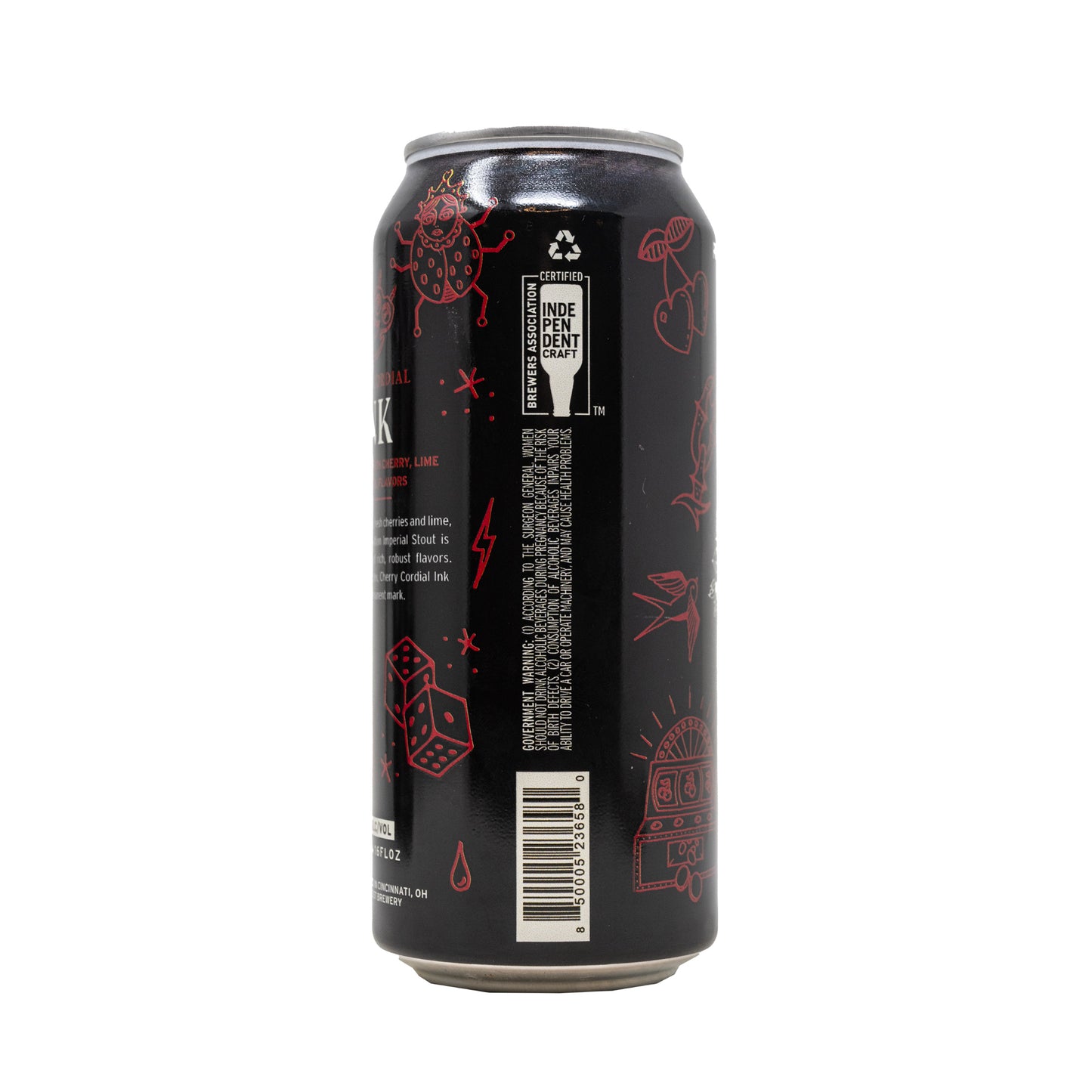 Product Images/Renders - Cherry Cordial Ink