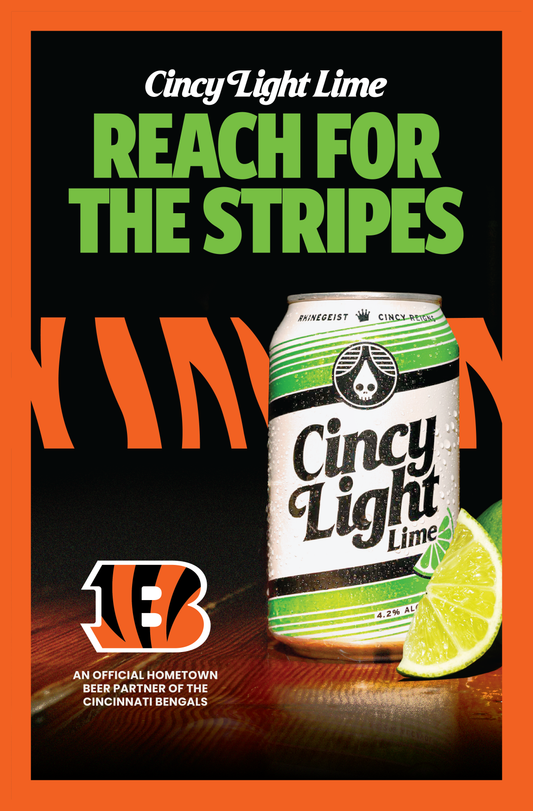 Posters - Cincy Light Lime x Bengals