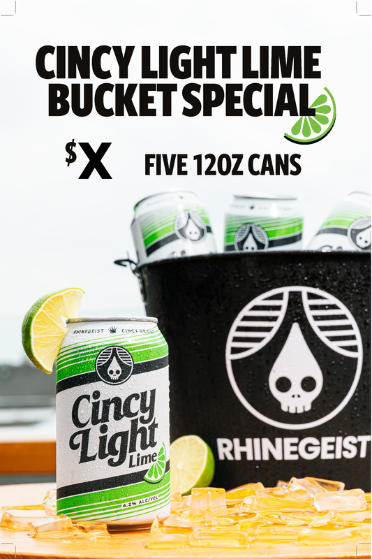 Posters - Buckets - Cincy Light Lime - Editable