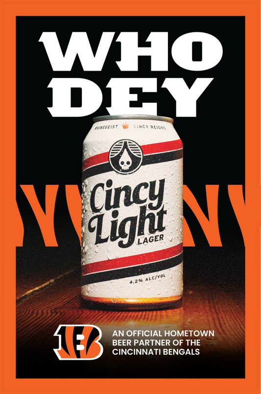 Large Cooler Clings - Cincy Light, Splash, Truth x Bengals