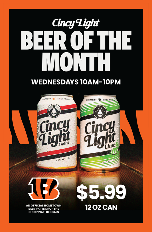 Posters - Cincy Light & Cincy Light Lime x Bengals