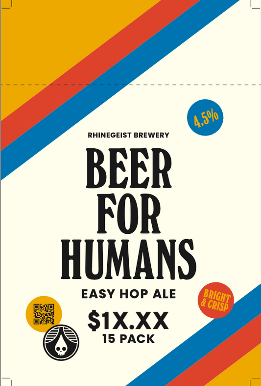 Posters - Case Card - Beer for Humans