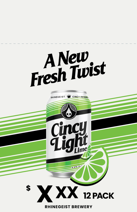 Posters - Case Card - Cincy Light Lime 16oz
