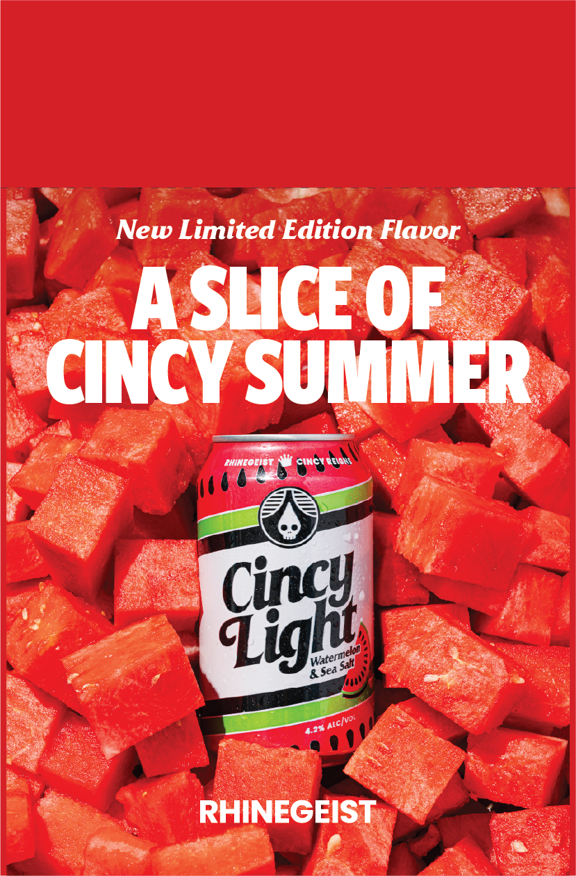 Posters - Case Card - Cincy Light Watermelon