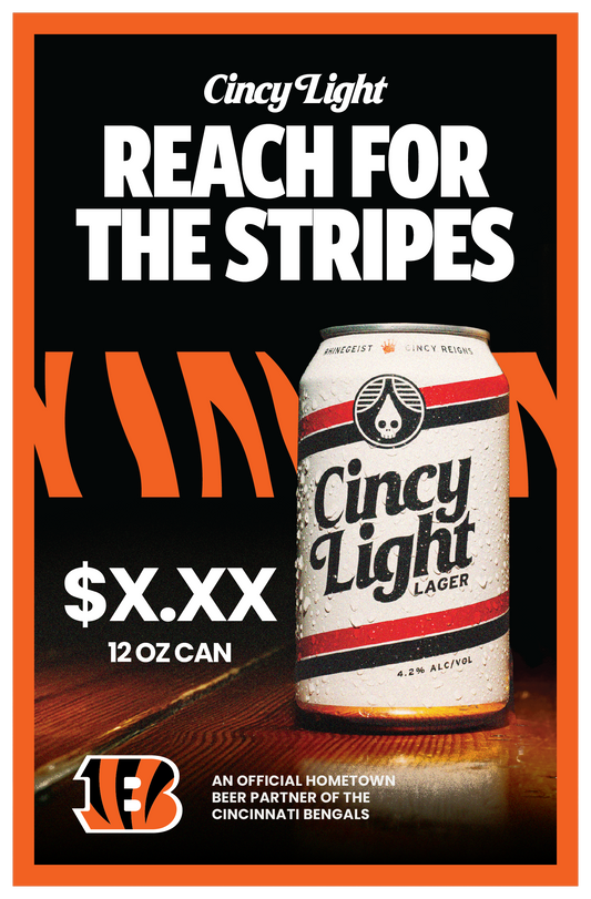 Posters - Cincy Light x Bengals