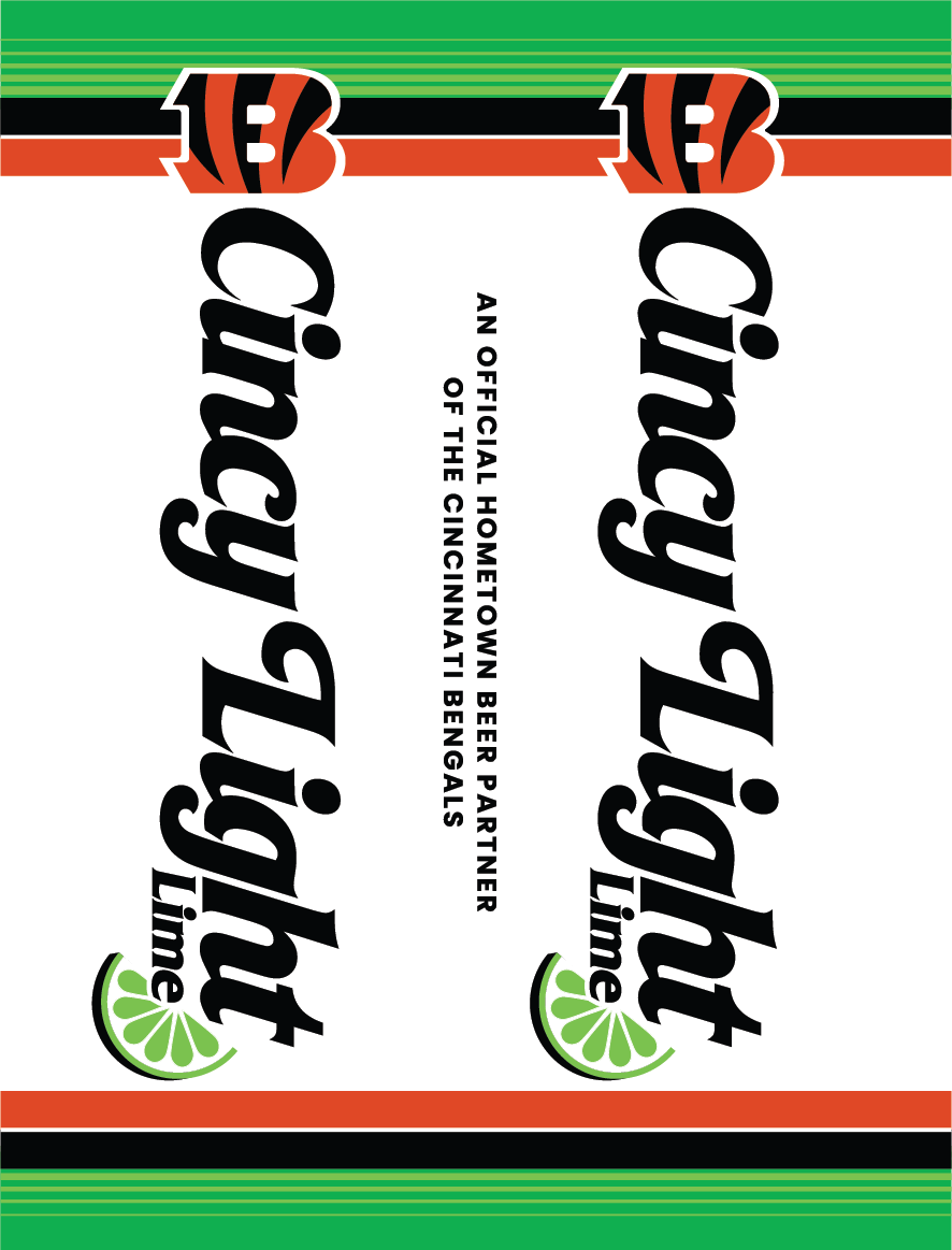 Tap Handle Sticker - Bengals
