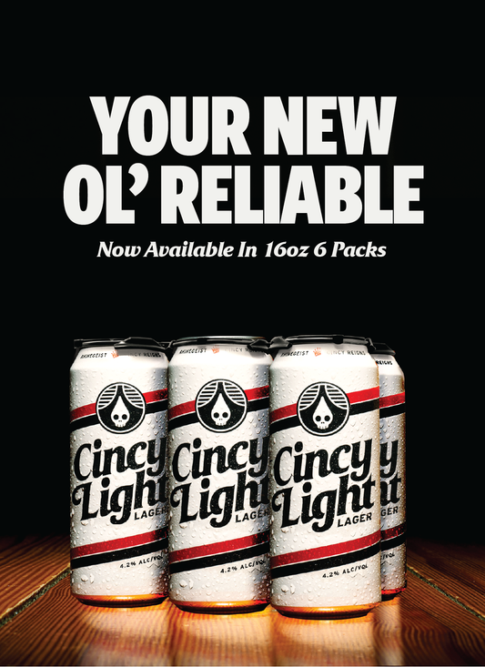 Cooler Sticker - Cincy Light - 6x16 - 2025 Campaign