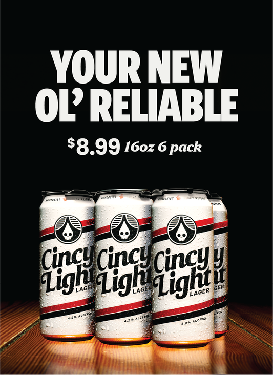 Cooler Sticker - Cincy Light - 6x16 - 2025 Campaign