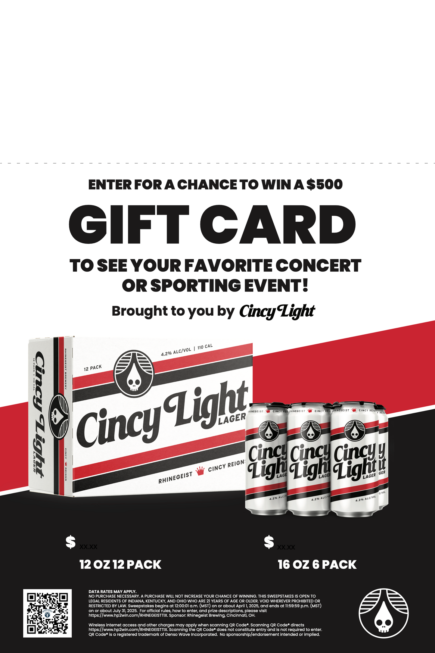 Posters - Gift Card Program - Cincy Light