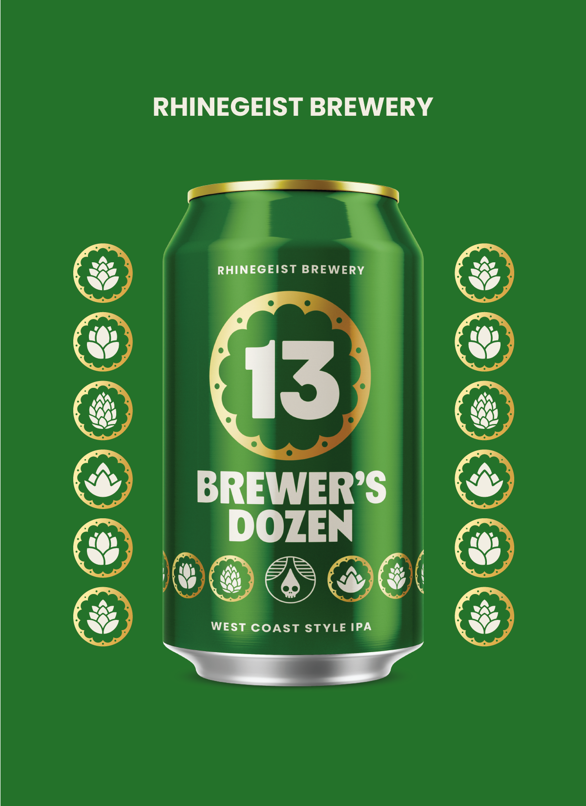 Cooler Sticker - Brewer's Dozen