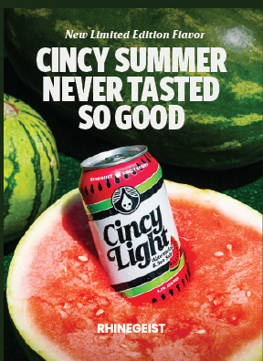 Cooler Sticker - Cincy Light Watermelon