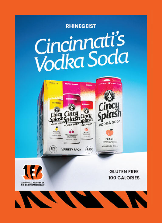 Cooler Sticker - Cincy Splash X Bengals