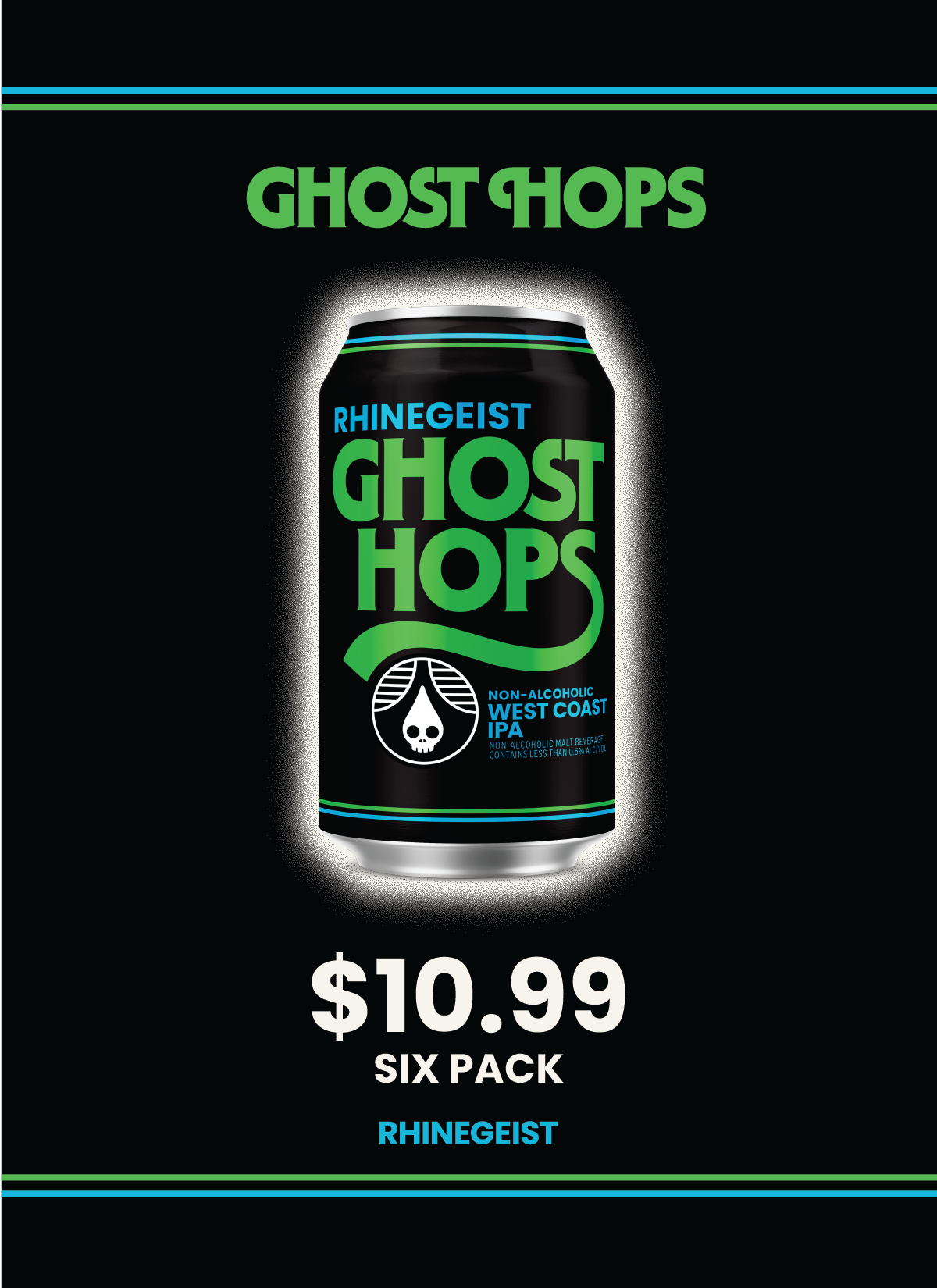 Cooler Sticker - Ghost Hops