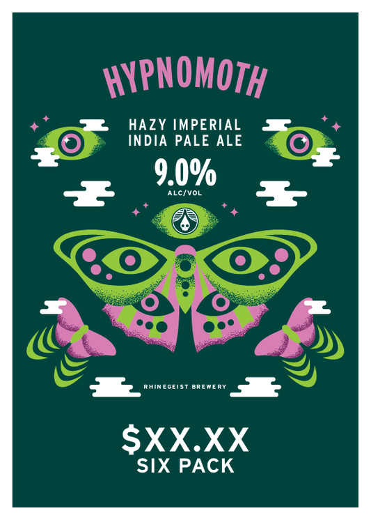 Cooler Sticker - Hypnomoth