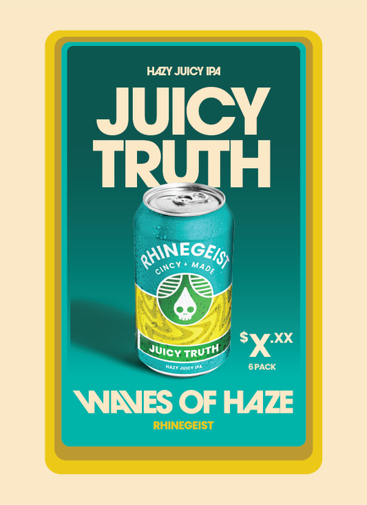 Cooler Sticker - Juicy Truth