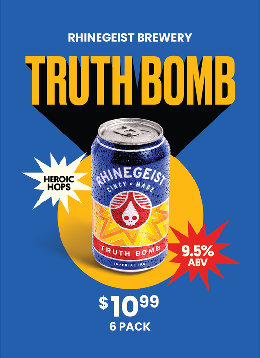 Cooler Sticker - Truth Bomb