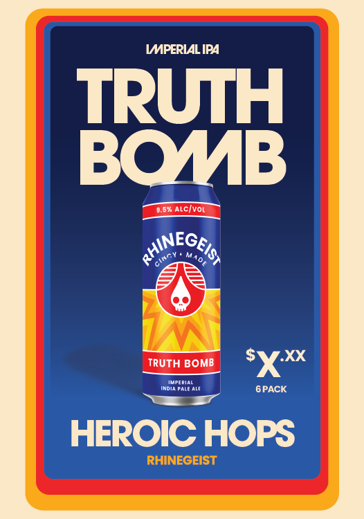 Cooler Sticker - Truth Bomb