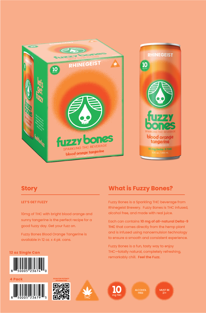 Sales Sheets - Fuzzy Bones - Blood Orange Tangerine