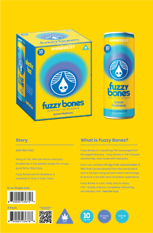 Sales Sheets - Fuzzy Bones - Lemon Blueberry