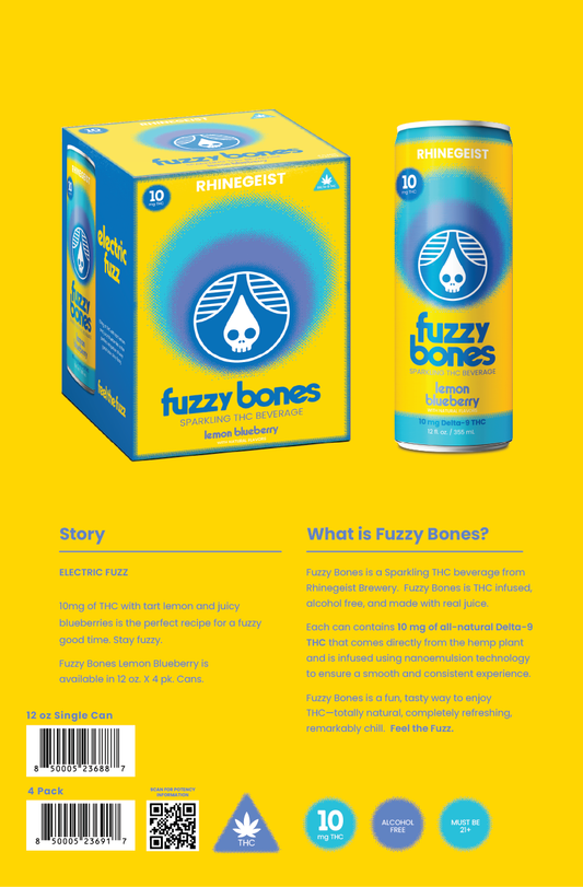Sales Sheets - Fuzzy Bones - Lemon Blueberry
