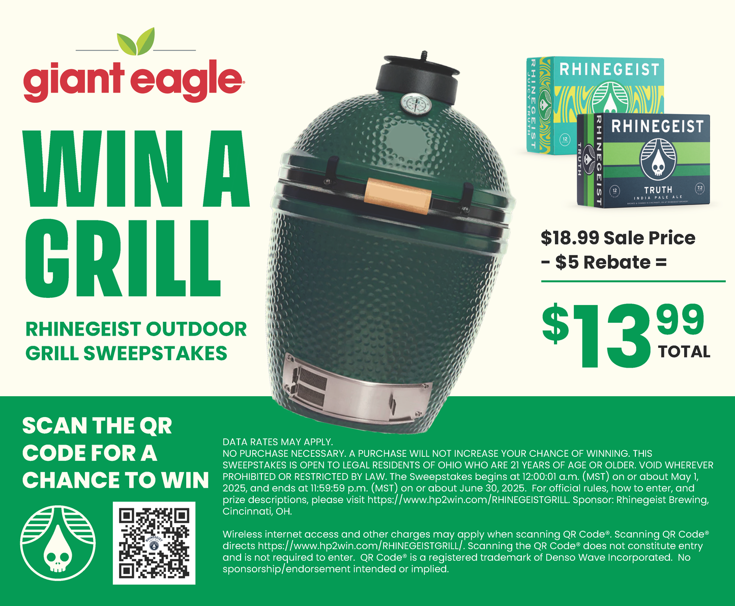 Giant Eagle Promo - Big Green Egg