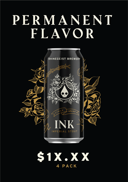 Cooler Sticker - Ink - Imperial Stout