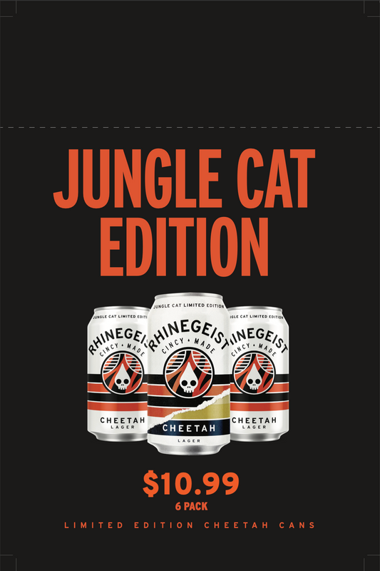 Posters - Case Card - Jungle Cat Edition ( Cheetah - Lager ) 6 + 12 pack