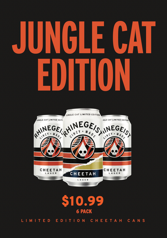 Cooler Sticker - Jungle Cat Edition ( Cheetah ) 6 + 12 pack