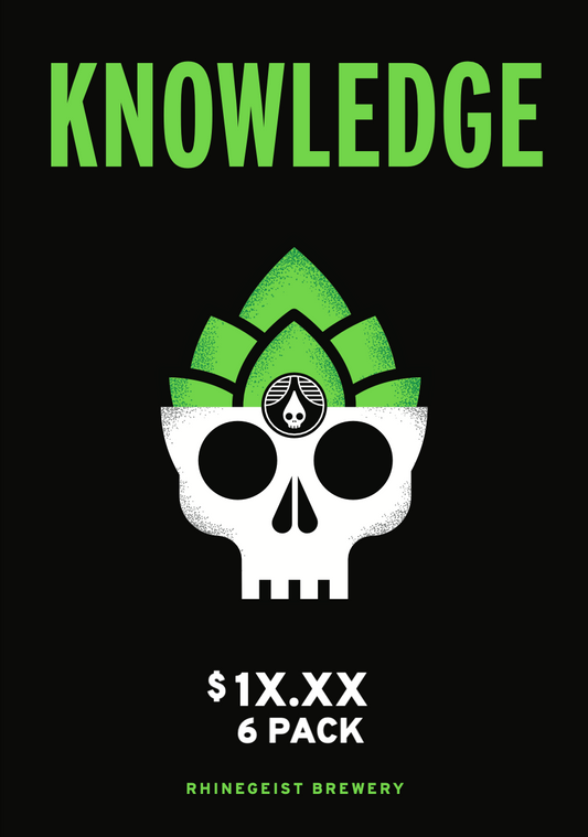 Cooler Sticker - Knowledge - Imperial India Pale Ale