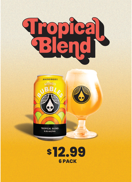 Cooler Sticker - Bubbles Family - Beer for Wine Lovers