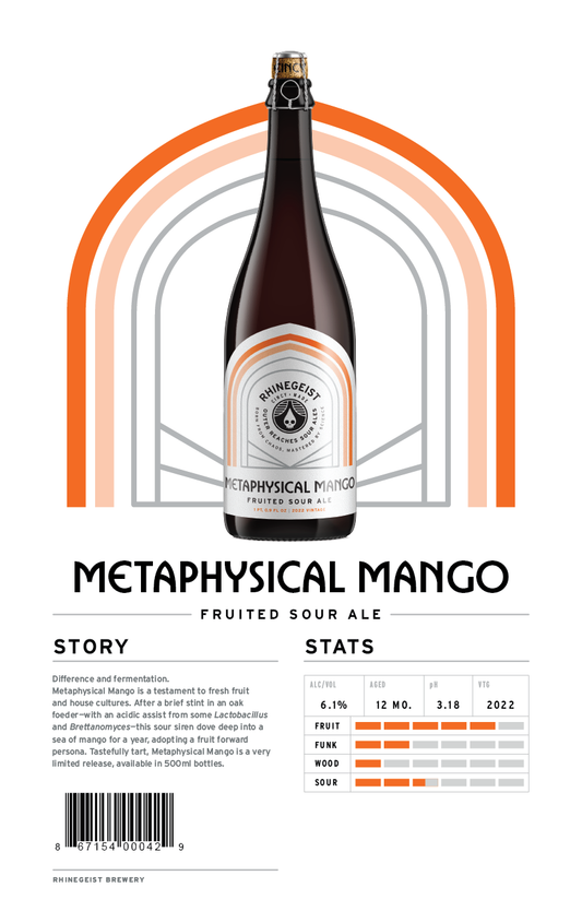 Sales Sheets - Metaphysical Mango - Fruited Sour Ale