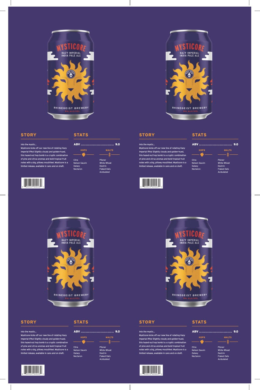 Sales Sheets - Mysticore