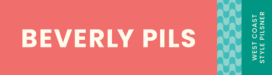 Tap Handle Stickers - Hop Box 13: Beverly Pils