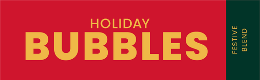 Tap Handle Stickers - Holiday Bubbles