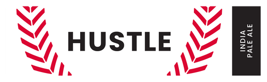 Tap Handle Stickers - Hustle - IPA