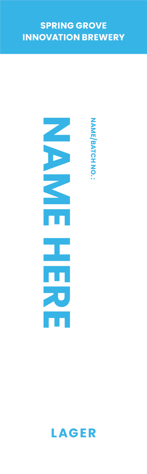 Tap Handle Stickers - New - Editable