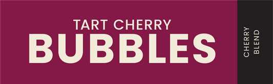 Tap Handle Stickers - Tart Cherry Bubbles