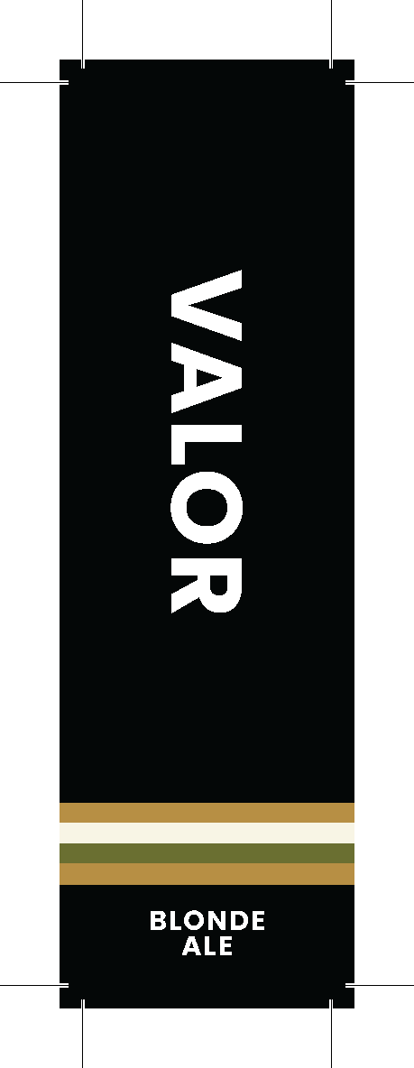 Tap Handle Stickers - Valor