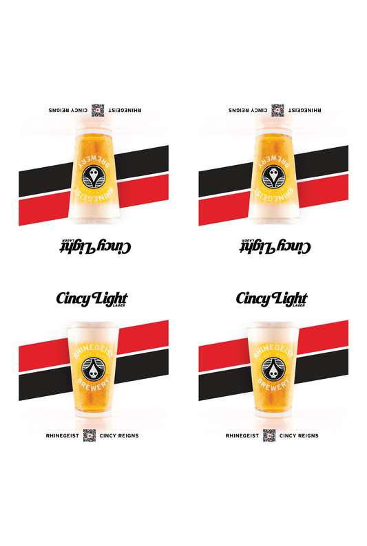 Signage - Table Tents - Cincy Light - Lager