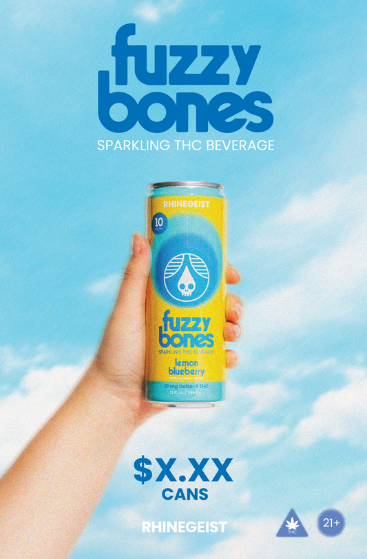 Posters - On Premise - Fuzzy Bones - Lemon Blueberry